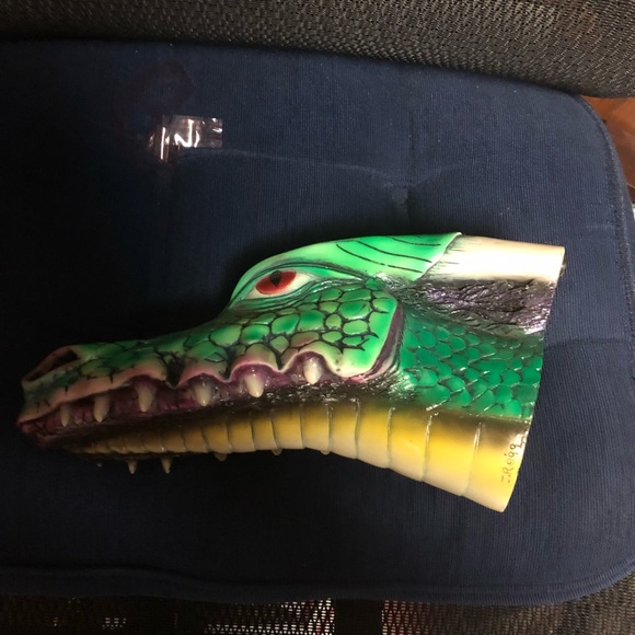 🎃Awesome Dragon Head Sculpture Signed! - 476 $60 or $50 w/offer - Picture 5 of 9